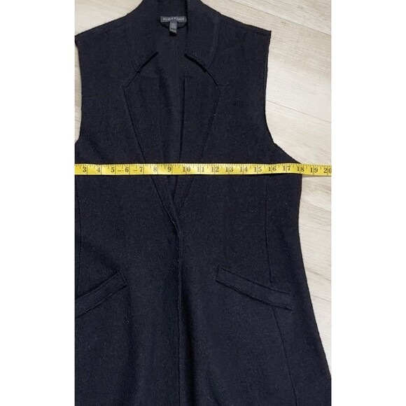 Eileen Fisher Women’s Wool Duster Coat Sleeveless Light Jacket. Size: XS/ - Picture 4 of 7